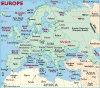 Map of Ukraine, Russia