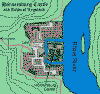 Caslte Countryside Topographical Map